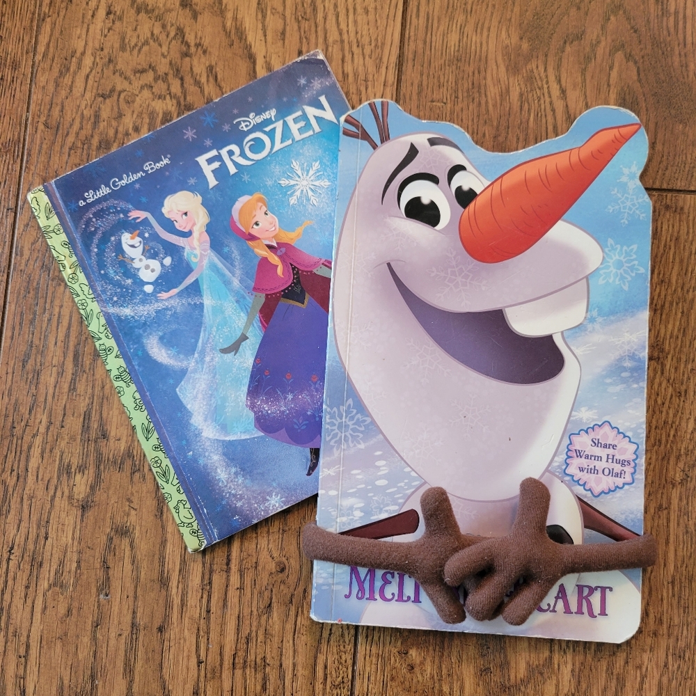 Two Disney's Frozen books ⭐️ $5 Add On Item ⭐️ Bundle And Save!
